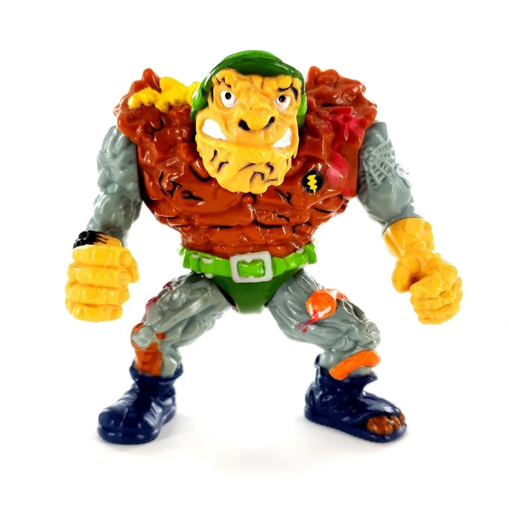 Vtg 1989 TMNT General Traag Action Figure w/ 1 Weapon Incomplete